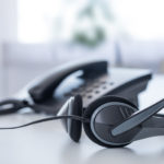 Communication support, call center and customer service help desk.